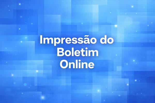 Correção na impressão do Boletim Online: mais clareza e padronização no PDF
